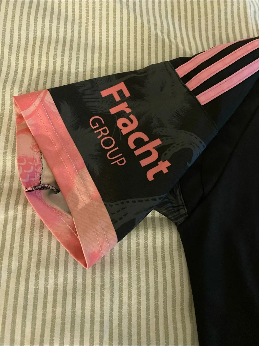adidas Messi #10 Soccer Jersey in Black and Pink